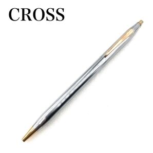 ■美品■CROSS クロス ボールペン ツイスト式 シルバー×ゴールド インク残量あり(黒色)