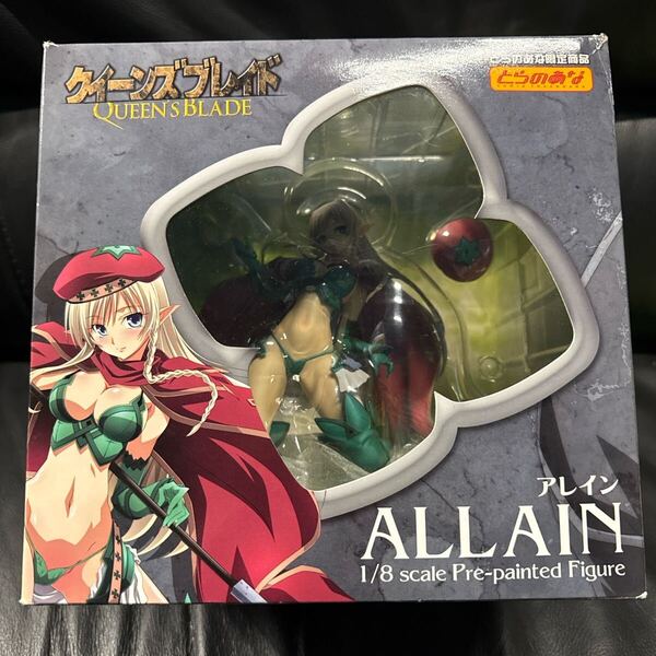 クイーンズブレイド 戦闘教官アレイン 通常版 1/8 完成品フィギュア とらのあな限定商品