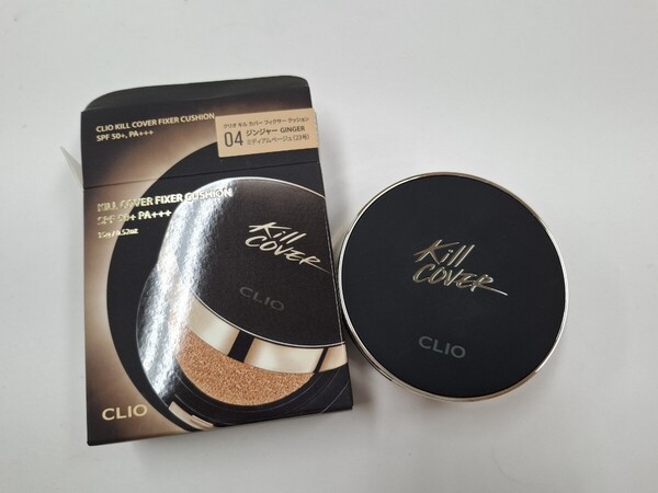 クリオ キルカバー フィクサー クッション 04 ジンジャー ミディアムベージュ CLIO クッションファンデ 韓国コスメ