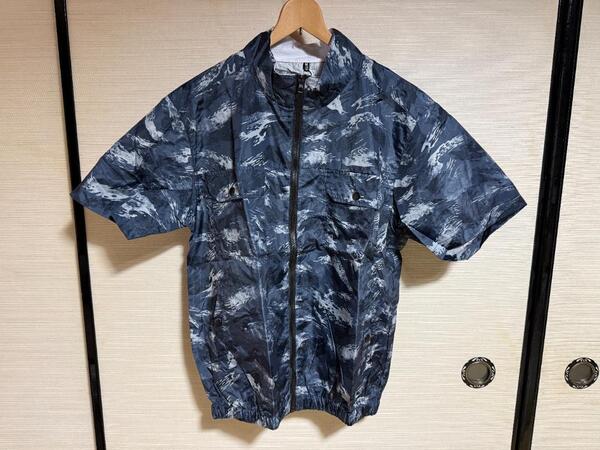 空調作業服 空調服 空調ベスト 迷彩 XL 新品、未使用 ファンは付きません。