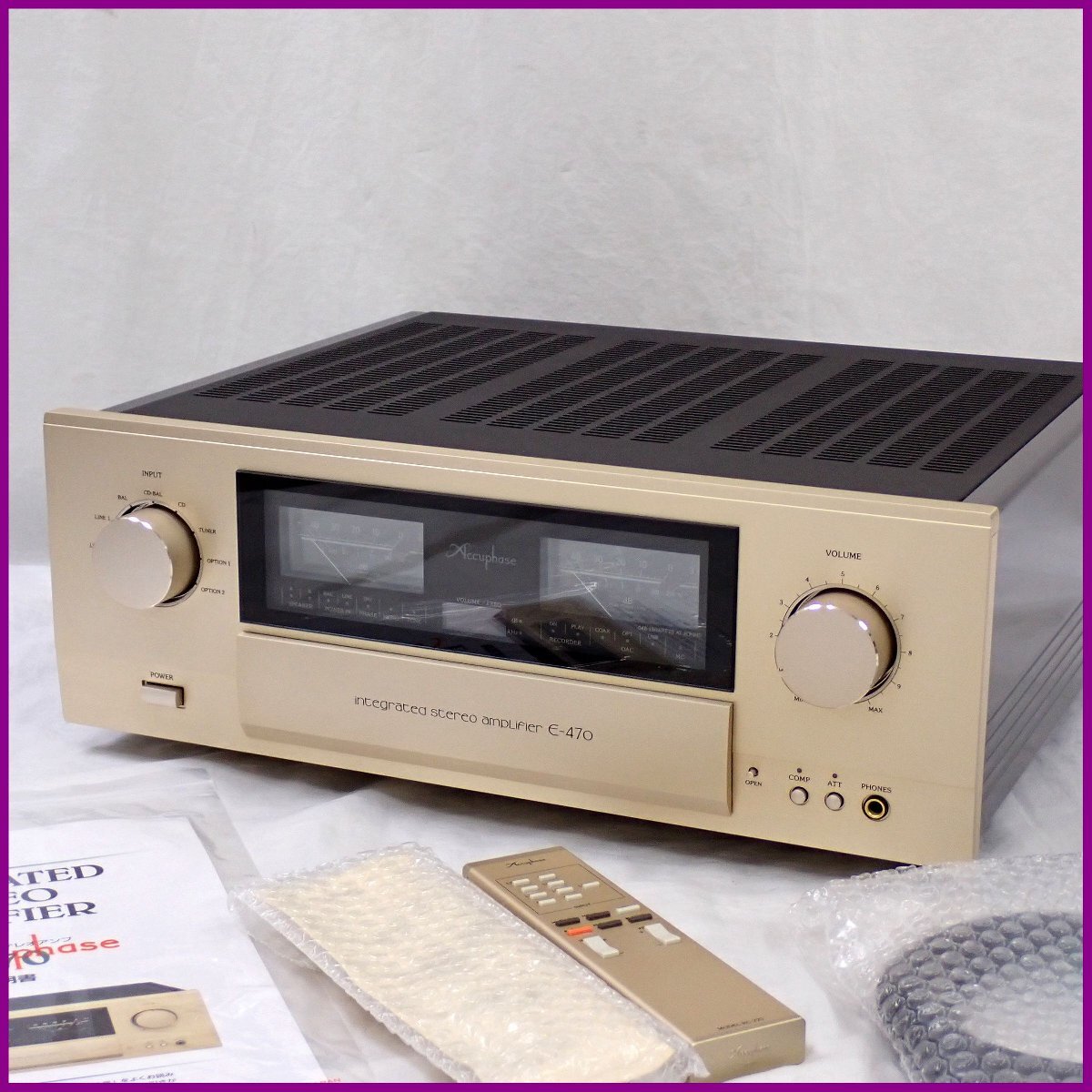 Accuphase RC-8 E-305V用リモコン アキュフェーズ オーディオ