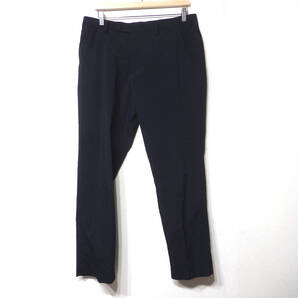 【送料無料】ユニクロ UNIQLO 感動パンツ/濃紺 J09 ウエスト88cm スラックスパンツ メンズ