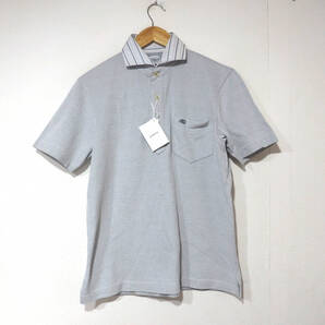 【送料無料】J.PRESSポロシャツ/J.プレス グレー Mサイズ オンワード樫山 未使用