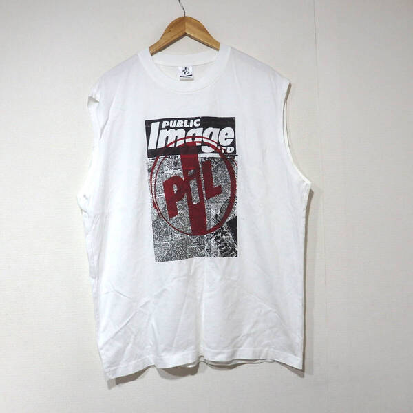 【送料無料】PiLパブリック・イメージ・リミテッド (Public Image Ltd) ノースリーブシャツ/Tシャツ GUコラボ XLサイズ