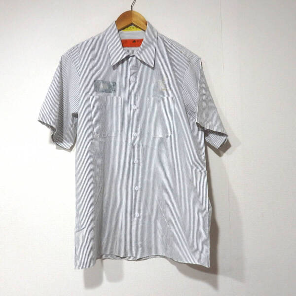 【送料無料】RED KAP レッドキャップワークシャツ/Lサイズ 綿ポリエステル混合 シミあり redkap