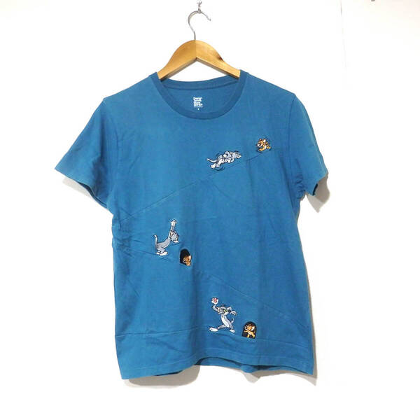 【送料無料】グラニフ×トムとジェリーTシャツ/Sサイズ 刺デザイン Design Tshirts Store graniph