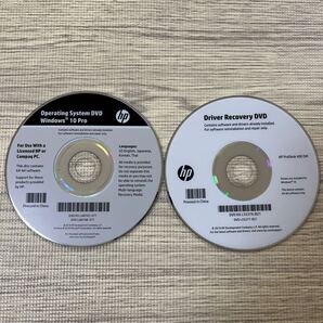 ★開封品★ HP ProDesk 400 DM Windows 10Pro 64bit版 リカバリ ドライバーDVD2枚セット