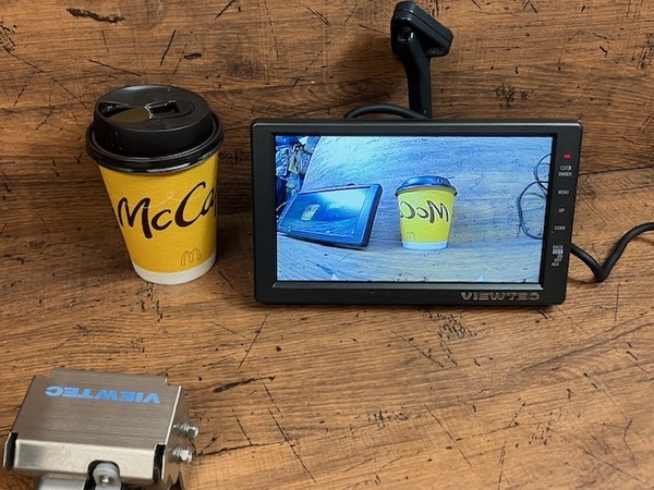 VIEWTEC/業務用バックモニター/バックカメラ VH-M20/VH-C20W 中間カメラケーブル約15m # バックアイ ヴューテック トラック/バス 12V 24V