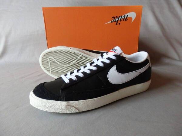 30cm!新品◆NIKE Blazer Low '77 Vintage◆US12(30cm)Black◆サーフィン/スケートボード/スノーボード/BMX