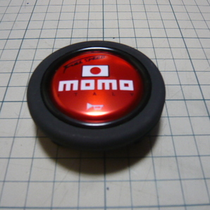 ●送料無料●MOMO FULL SPEED レッド●ホーンボタン●未使用 新品●