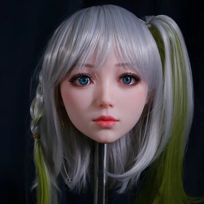 ドールヘッド 等身大 フィギュア リアルドール シリコン カスタムドール B