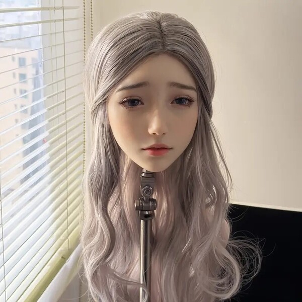 ドールヘッド 等身大 フィギュア リアルドール シリコン カスタムドール V
