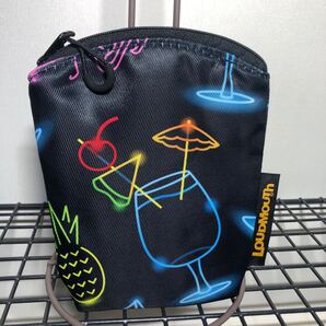 LOUDMOUTH ラウドマウス ミニポーチ 小物入れ ボールケース LM-MP0002 215:Neon Cocktalls