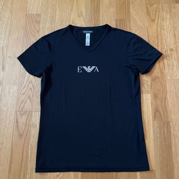 EMPORIO ARMANI UNDERWEAR エンポリオアルマーニ アンダーウェア Tシャツ トップス メンズ 半袖 ロゴ 美品