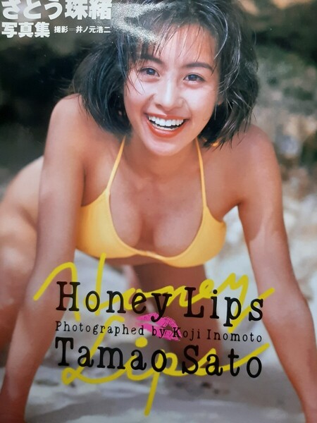 さとう珠緒 写真集 『Honey Lips』※送料無料