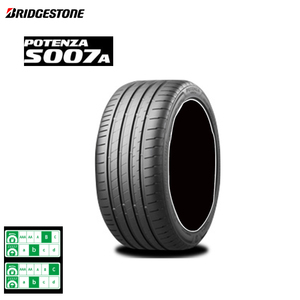 送料無料 ブリジストン セダン スポーツ 【1本単品 新品】 BRIDGESTONE POTENZA S007A ポテンザ S007A 245/45R19 102Y XL