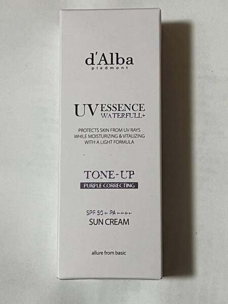 d'Alba パープル トーンアップサンクリーム クリーンティーツリーリポソーム ダルバ 敏感肌用日焼け止め