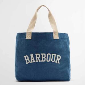 海外限定モデル!新品【BARBOUR/バブアー】Emily Denim Tote Bag・デニムトートバッグ・ギアバッグ・ソフトコンテナ