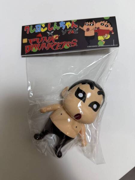 クレヨン しんちゃん x Punk Drunkers 香港限定 ソフビ 新品