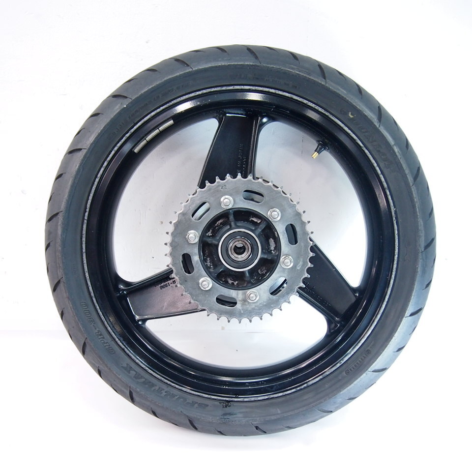 カワサキ ZRX1100 リアホイール 黒 R-1366 純正 中古 バイク