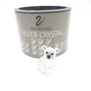 美品 SWAROVSKI スワロフスキー フィギュリン 1点 コアラ 置物 クリスタルオブジェ SU12331R1