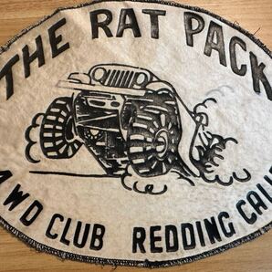 ヴィンテージ 特大 ワッペン THE RAT PACK 4WD