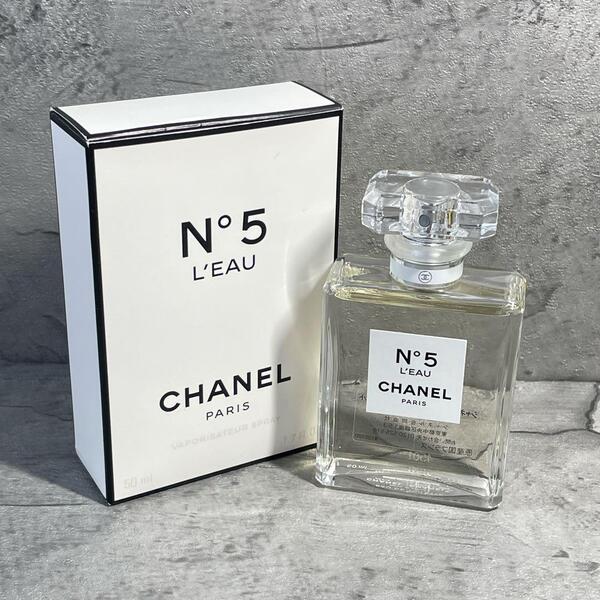 【ほぼ未使用】 CHANEL シャネル No.5 ロー オードゥトワレット