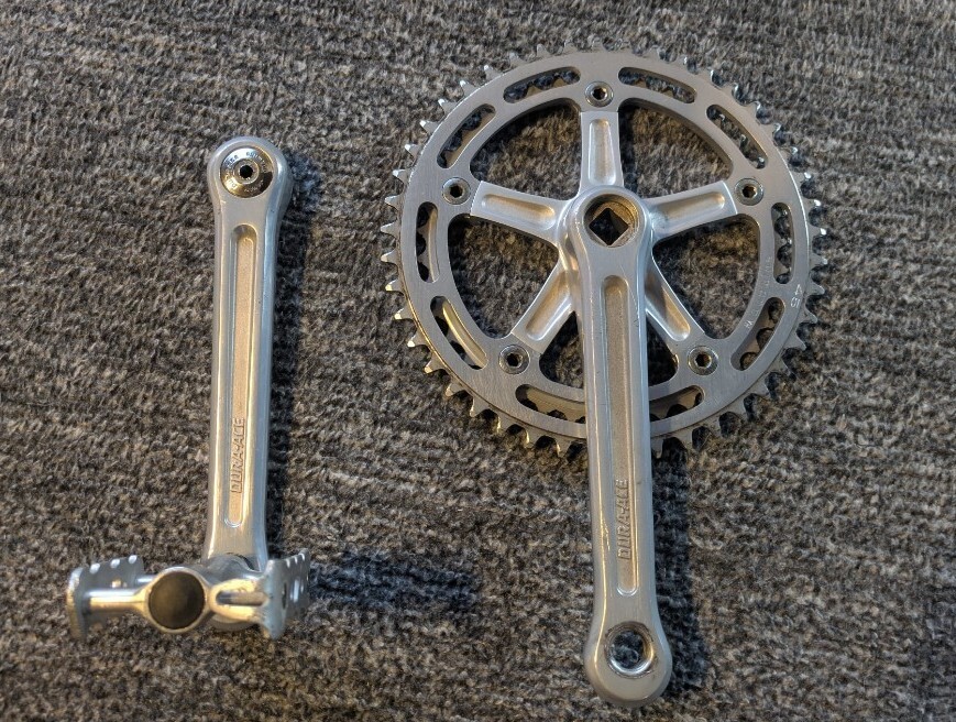 SHIMANO DURA-ACE クランク ダブル用 PCD130