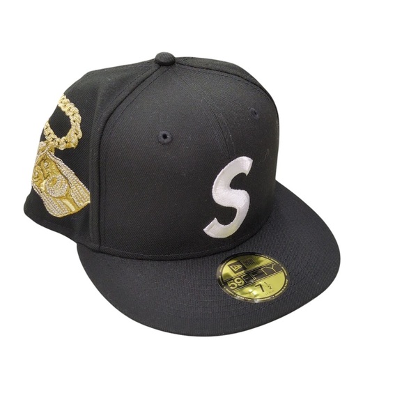 23AW 未使用品 Supreme SUPREME シュプリーム Jesus Piece S Logo New Era イエスス ピース エス ロゴ ニューエラ 7.5 59.6cm キャップ