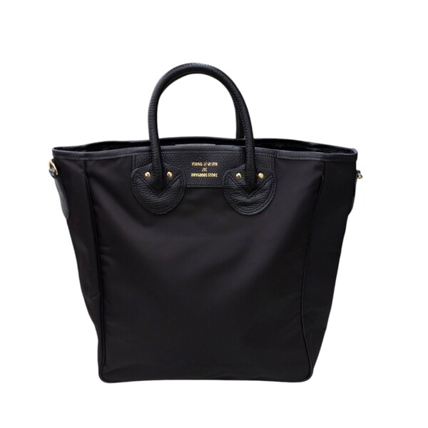 83 W 美品 YOUNG&OLSEN The DRYGOODS STORE green label relaxing ヤングアンドオルセン グリーンレーベル別注 トートバッグ ブラック