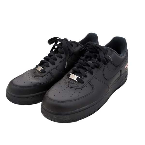 NIKE × SUPREME ナイキ シュプリーム CU9225-001 Air Force 1 Low Black エアフォースワン ブラック US8.5 26.5cm