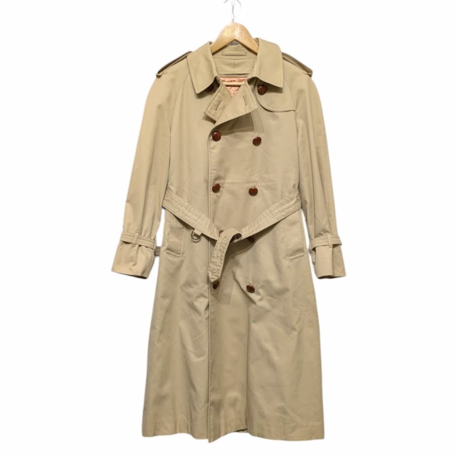 Aquascutum 美品 アクアスキュータム ライナー付き ベルテッド