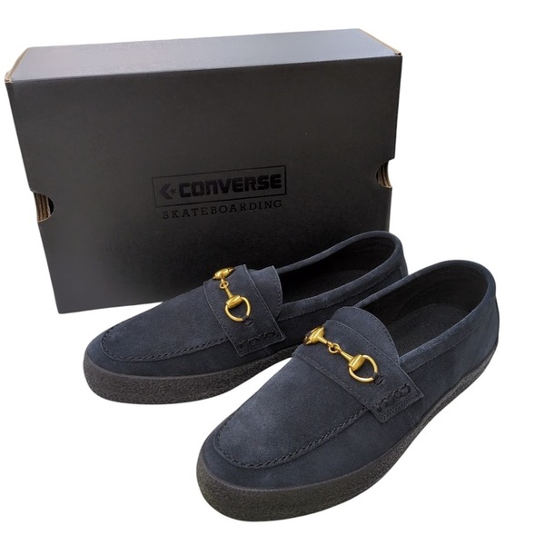 試着程度 CONVERSE SKATEBOARDING コンバース スケートボーディング 1SE468 CS BITLOAFER SK ビットローファー US9.5 28cm