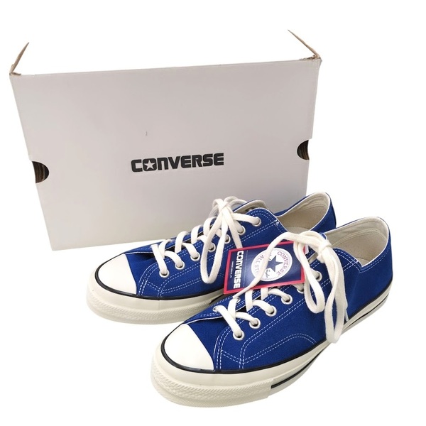 未使用品 CONVERSE コンバース 1SE392 SUEDE ALL STAR LGCY OX スウェード オールスター レガシー ブルー US9.5 28cm