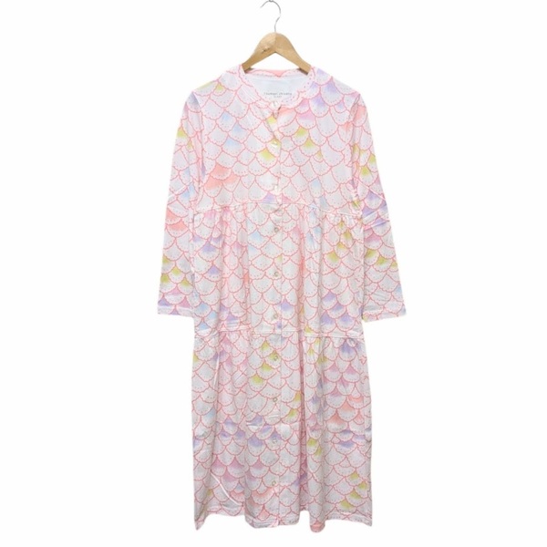美品 tsumori chisato TSUMORI CHISATO SLEEP ツモリチサト スリープ ワコール ワンピース 総柄 UNQ-119 ピンク系
