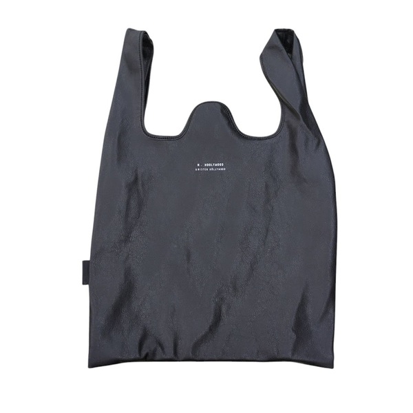 試着程度 N.HOOLYWOOD COMPILE エヌハリウッド エヌハリ 2241-AC07 peg BAG Mini トートバッグ ハンドバッグ フェイクレザー ブラック