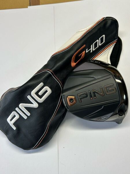 【不朽の名器】ピン PING G400 MAX 10.5度 ドライバーヘッド 1ラウンド使用のみ 美品ヘッドカバーレンチ付き 送料全国無料 即日発送!