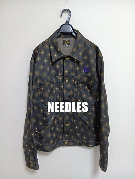 NEEDLESニードルス総柄ジャガードトラッカージャケットトラックジャケットブルゾンジージャンnepenthesネペンテス