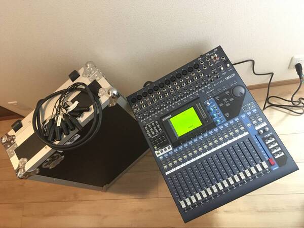 送料込み! YAMAHA 01V96 VCM オプションカード+ケーブル (8ch OUT) ハードケース付き MY8-DA96 O1V