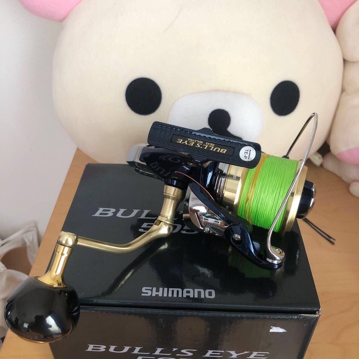 シマノ 14ブルズアイ5050 ハンドル 傷多数 管理177 13サーフ