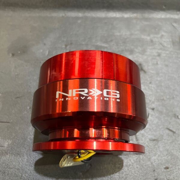 NRG ステリング クイックリリース GEN2.0 赤 JDM USDM ドリフト レース SRK200RD レンチン音あり ステアリングボス