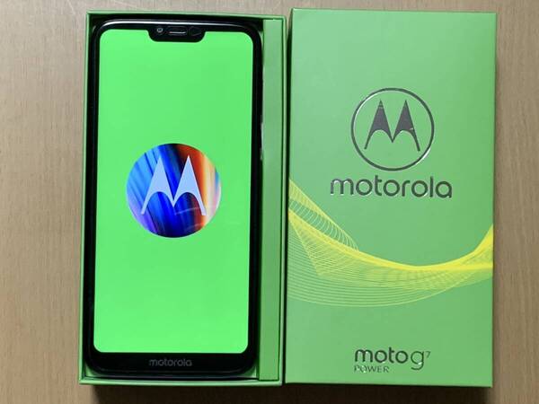 moto g7 power 6.2インチ メモリー4GB ストレージ64GB セラミックブラック 黒 SIMフリー デュアルSIM モトローラ 5000mAh大容量バッテリー