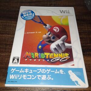 【送料4点まで230円】N【Wii】Wiiであそぶ マリオテニスGC【動作確認済】
