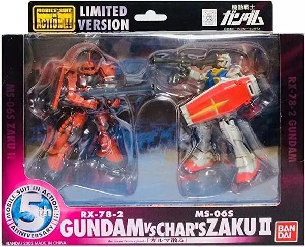 ガンダムVSシャア専用ザク ガルマ散る5thアニバーサリー機動戦士ガンダム
