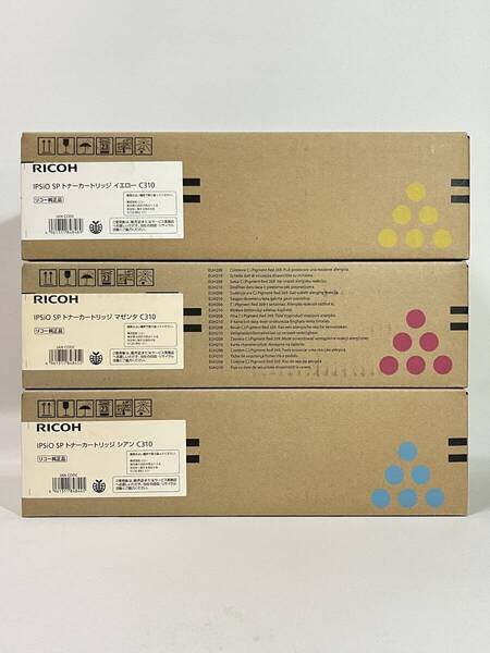 ★因M1 RICOH IPSIO SP トナーカートリッジ イエロー/マゼンダ/シアン C310 純正品 未開封