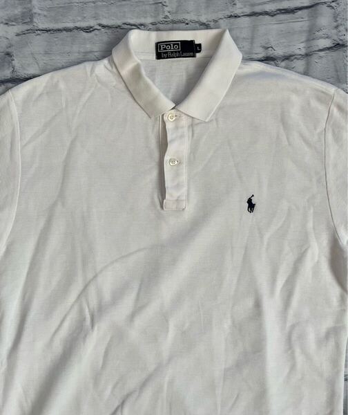 RALPH LAUREN ラルフローレン半袖ポロシャツLサイズ中古 (管NO1098)