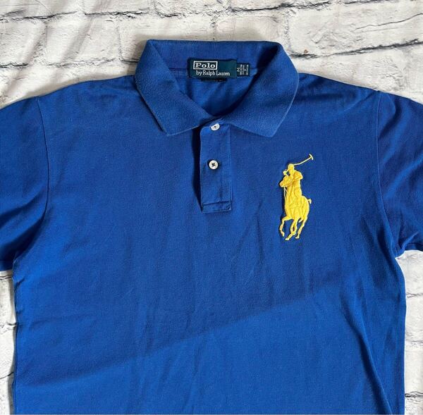RALPH LAUREN ラルフローレン半袖ポロシャツMサイズ中古 (管NO1130)