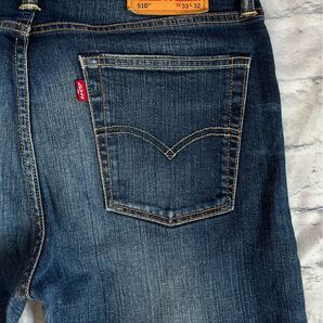 リーバイス510 Levi s スリムテーパードジーンズ 33インチ中古(管NO1042)