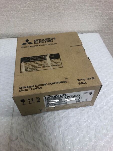 新品未使用三菱電機 Q03UDECPU 正規品動作保証 国内から即日発送 B-1