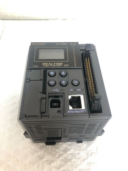 中古美品KEYENCE キーエンス KV-5500 Ver.2 正規品動作保証 国内から即日発送 1/2 A-1